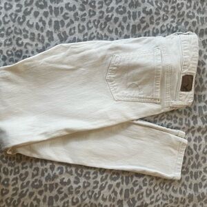American Eagle Outfitters White Skinny Jeans